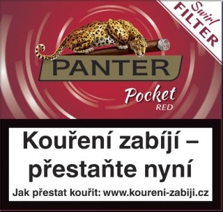 Doutníky Panter Swirl Red, 10ks