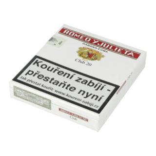 Doutníky Romeo y Julieta Club, 20ks