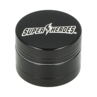 Drtič tabáku keramický Super Heroes Black, 3.díl.,40mm