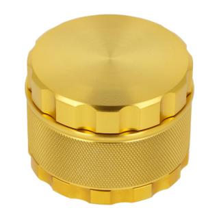 Drtič tabáku kovový Super Heroes Gold II, 63mm