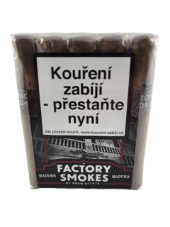 Factory Smokes Maduro Robusto, 25ks