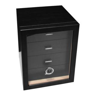 Humidor na doutníky Cabinett černý