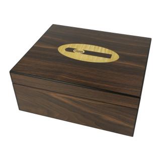 Humidor na doutníky Cigar logo ořech