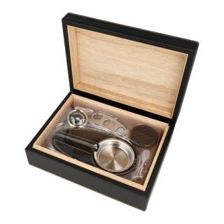 Humidor na doutníky SET 20, black, 25x19x9cm