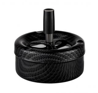 Popelník rotační Carbon, 9cm