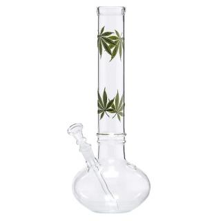 Skleněný bong Bouncer Multi leaf 34cm