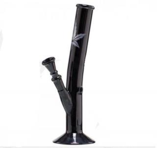 Skleněný bong Glasbong Black Art, 26cm