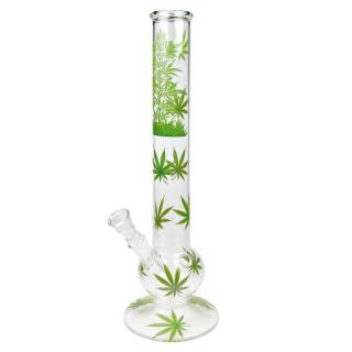 Skleněný bong Leaf Jhari, 45cm