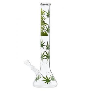 Skleněný bong Leaf Jhari Beaker Ice, 45cm