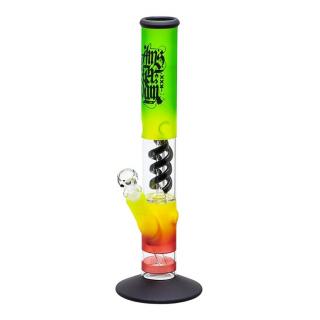 Skleněný bong s perkolací Amsterdam RYG Ice 40cm