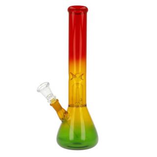 Skleněný bong s perkolací Super Heroes Beaker RYG Ice+Perc., 30cm