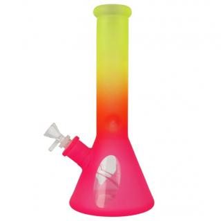 Skleněný bong Super Heroes Ice colored, Pink, 32cm