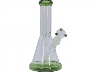 Skleněný bong Zelený Ice 24cm, 67570