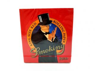 Smoking Red King Size cigaretové papírky BOX