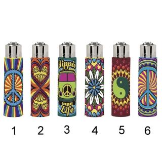 Zapalovač Clipper Pop Covers Hippie Passion, 1ks