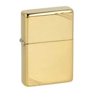 Zapalovač Zippo Brass Vintage, leštěný