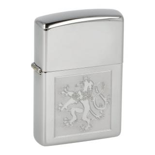 Zapalovač Zippo Czech Lion, leštěný