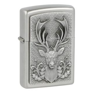 Zapalovač Zippo Deer Head, satin