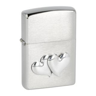 Zapalovač Zippo Doubleheart Mini, broušený