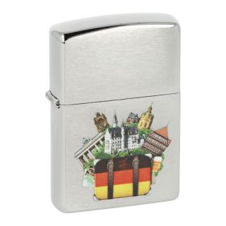 Zapalovač Zippo German Monuments, broušený