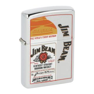 Zapalovač Zippo Jim Beam Bottle, broušený