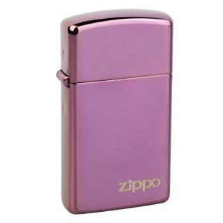 Zapalovač Zippo Slim Abyss Logo, leštěný