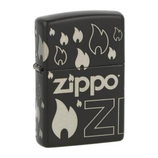 Zapalovač Zippo Zippo Design Girl, matný