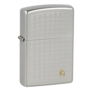 Zapalovač Zippo Zippo Flames, satin