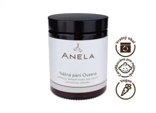 Něžná paní Ovesná - zklidňující šlehané máslo bez ořechů pro citlivou pokožku | Anela Velikost: 180ml