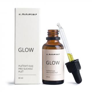 Pleťový olej GLOW pro suchou pleť 30 ml | Almara Soap