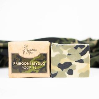 Přírodní ARMY mýdlo VZOR 95 | Mýdlárna Šafrán