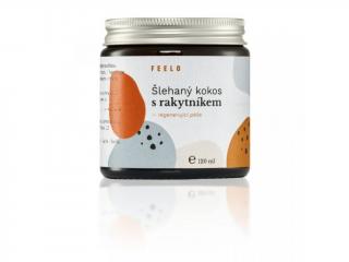 Šlehaný kokos s rakytníkovým olejem 120 ml  | Feelo