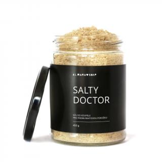 Sůl do koupele pro problematickou pokožku SALTY DOCTOR 450g | Almara Soap