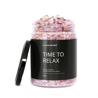 Sůl do koupele TIME TO RELAX 450g | Almara Soap