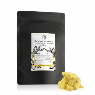 Žluté bambucké máslo - s kořenem borututu | FARM.INC Velikost: 1kg