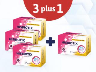 Tozax Hisbiotix probiotika akční balíček 3+1 240 kapslí