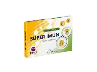 Tozax Super Imun betaglukan 30 tablet