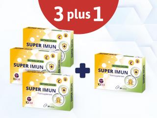 Tozax Super Imun betaglukan akční balíček 3+1 zdarma 240 tablet