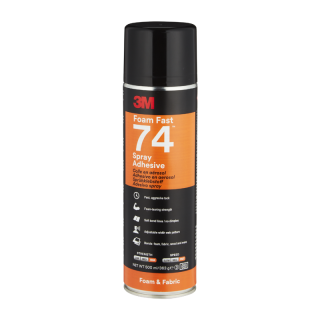 Spray 74 3M Foam Fast 500 ml, sprejové lepidlo na pěnové materiály a textil