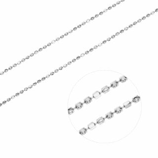 Stříbrný náhrdelník 3+1 MĚSÍČNÍ brus  Ag 925/1000 Délka řetízku: 50 cm