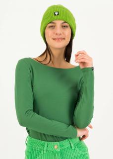 Beanie Queen - vlněná čepice zelená Blutsgeschwister Velikost: ONE SIZE