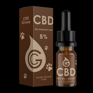 CBD Group olej pro zvířata 5% Fullspectrum - hovězí 10ml