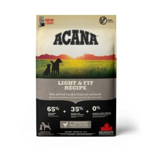 Acana light & fit Hmotnost balení: 11,4kg