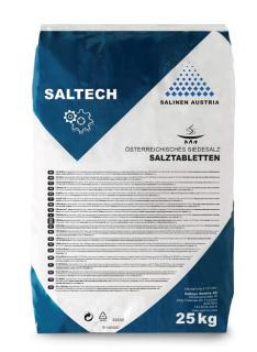 Regenerační tabletovaná sůl pro změkčovače Saltech 25Kg Balení: 1 Ks