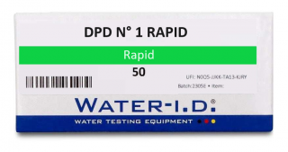 Water I.D. Testovací tablety chlóru Balení: 10 Ks