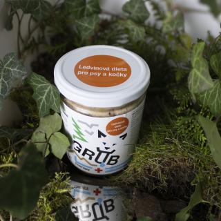 GRUB BARF, LEDVINOVÁ DIETA, 440 ML