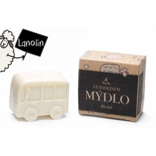 Alchymistky mýdlo s lanolinem 85g ± 5% autobus