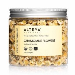 Alteya Organics Přírodní vysušené kvítky z heřmánku Bio 50 g