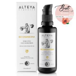 Alteya Pleťové sérum proti slunci SPF25 Bio Damascena 50ml