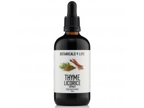 Botanicals 4 life tinktura z extraktů  lékořice a tymiánu 100ml